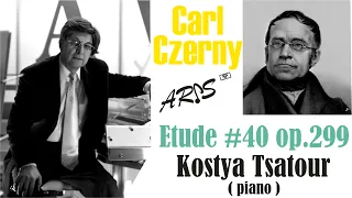 Carl Czerny Etude Op. 299 # 40 ( + sheet music ) / Карл Черни Этюд № 40 оп.299 ( + ноты )