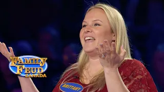 Brittany Speers plays Fast Money | Family Feud Canada