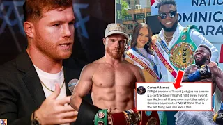 BREAKING NEWS: CANELO ALVAREZ CONFIRMED TALKS TO FIGHT CARLOS ADAMES NOT BENAVIDEZ OR JERMALL CHARLO