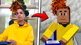 Criei Video Dos Youtubers no MINECRAFT