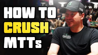 Top 3 Strategies to CRUSH Tournament Poker [MTTs]