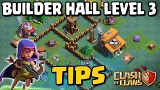 Builder Hall Level 3 TIPS! - Let's Play the New CoC Update #3 | Clash of Clans