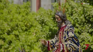 LA BORRIQUITA CRISTO SALIDA DOMINGO DE RAMOS SEMANA SANTA SEVILLA 2023