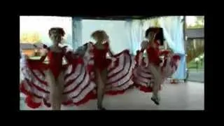 Шоу-балет "Девчата" -  Kан-кан.avi