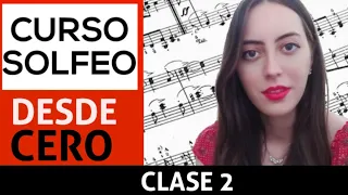 CÓMO LEER PARTITURAS DESDE CERO | CURSO DE SOLFEO PARA PRINCIPIANTES -  Clase 2