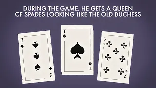 Why did Pushkin choose to write about Queen of Spades and not Hearts or Diamonds?