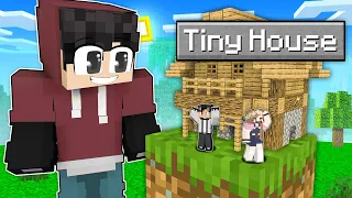 LOCKING My Friends in TINY HOUSE in Minecraft!