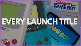 A Look at All Of the Game Boy Launch Games from All Of the Game Boys