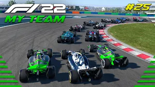 F1 22 - UM FINAL DE SEMANA PARA ESQUECER - GP HUNGRIA MY TEAM #25