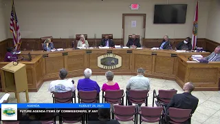 City of Pahokee, FL August 24, 2021 Regular Commission Meeting