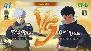 Naruto x Boruto Ultimate Ninja Storm Connections | Maskless Kakashi VS Obito
