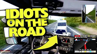 IDIOTS On The Road in TruckersMP | Funny Moments - ETS2 Multiplayer