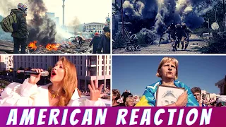 Russian-Ukrainian War, Ukraine's Independence Day, Ukrainian Anthem Performance [American Reaction]