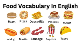 Food Vocabulary In English_ Learn Food Vocabulary in English with Pictures