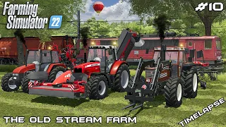 Using FELLA GRASSLAND EQUIPMENT on fields | The Old Stream Farm | Farming Simulator 22 | Episode 10