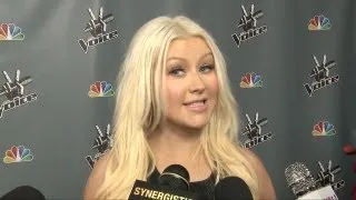 Christina Aguilera | Supporting Shakira & Feel This Moment | The Voice Season 4 Premiere