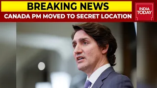 Canada PM Justin Trudeau Moved To A Secret Location After Anti-Vaccine Protest Flares Up