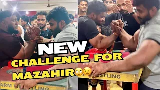 Mazahir exposing  weakness during practice sessions 💥 Watch till the end….. (strongest armwrestler)