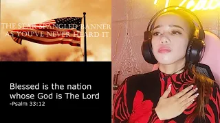 Star Spangled Banner as You've never heard it (REACTION) #ellalatinafilipinareact