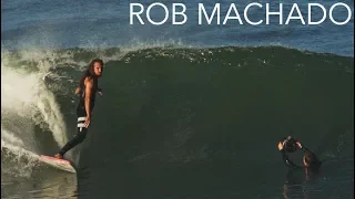 ROB MACHADO scoring waves on his single fin