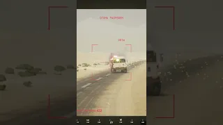 تفجير شاحنه عسكريه من قبل الجيش الروسي /عربه تايقر/لعبة سكواد