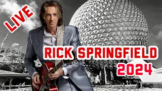 RICK SPRINGFIELD  LIVE CONCERT AT EPCOT 2024