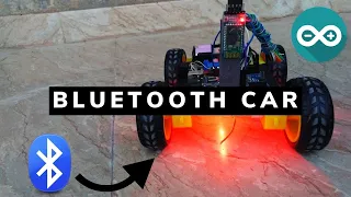 How to make simple RC Bluetooth controlled car | smartphone control car