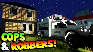 Lego COPS AND ROBBERS! - Brick Rigs Gameplay Roleplay