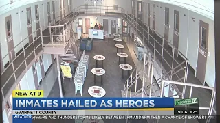 Inmates quick reaction save officer