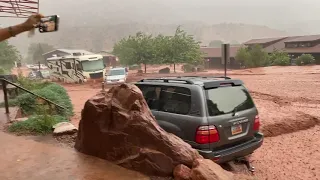 Utah's Zion National Park Hit by Flash Flooding