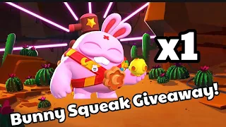 Bunny Squeak for free!! #bunnysqueakgiveaway