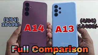 Samsung Galaxy A14(5G) vs Galaxy A13 Full Comparison