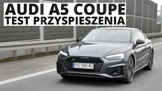 Audi A5 40 TDI 2.0 TDI 190 KM (AT) - acceleration 0-100 km/h