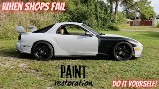 RX7 FD3S PAINT RESTORATION EP. 1 (TEAR DOWN)