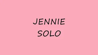 Jennie - SOLO - Karaoke