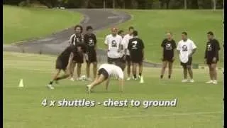 NZRL Fundamentals - Conditioning Drills