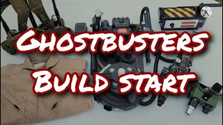 1984 Ghostbusters Uniform & Equipment, Proton Pack, Ecto Goggles, Ghost Trap, MT500, Wand