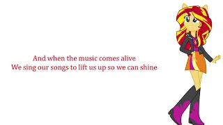 My Little Pony - Equestria Girls Shine Like Rainbows Lyrics