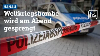 Bombenentschärfung in Hanau: 16.000 Menschen evakuiert | hessenschau