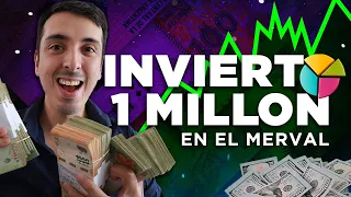 🔥1 MILLON DE PESOS EN EL MERVAL! En Que INVERTIR Y COMO VOS PODES HACERLO!   👨‍💻 - [marcosemmimfp]