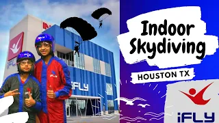 Indoor Skydiving at IFLY-Houston | Aaron & Austin