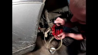 M-B w124 coupe project video diarhy brake upgrade and repair