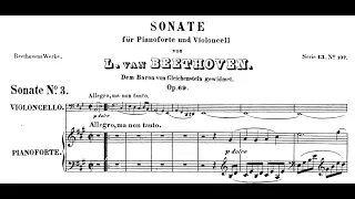 Cello Sonata No. 3, Op. 69 - Ludwig van Beethoven