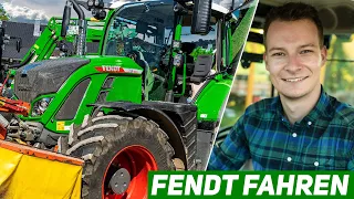 Ich fahre einen FENDT 724 mit FendtONE und Mähwerk- ein Tag auf den Wiesen vom Kasparhof!