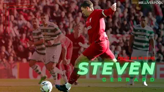 STEVEN GERRARD scores a PENALTY vs Celtic | Liverpool Legends #gerrard #lfc #penalty