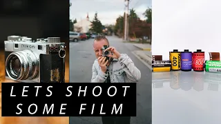 Shooting Film In A Digital World || BTS film process from start to finish