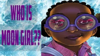 Moon Girl - History and Origin!  Moon Girl & Devil Dinosaur by Marvel Comics