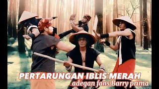 Pertarungan iblis merah (2023) adegan film jadul