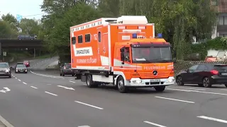 Anti-Terror Übung US Army Garrison Stuttgart (Wail/Yelp/Pressluft)