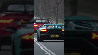 GINTANI Aventador SV-J RACING Through the woods!